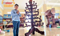 BÁN ĐÈN DƯỢC SƯ GỖ