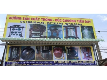 GIỚI THIỆU TỔNG QUAN VỀ CƠ SỞ SẢN XUẤT TRỐNG CHUÔNG MÕ TIẾN DUY
