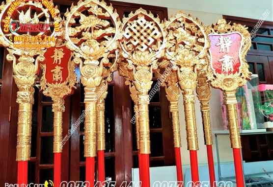 BÁN BỘ BÁT BỬU GỖ