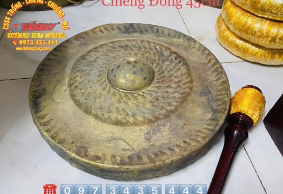 BÁN CHIÊNG ĐỒNG 45CM