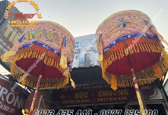 BÁN TÀN LỌNG THỜ MÀU ĐỎ
