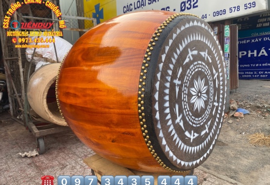 BÁN TRỐNG GỖ LÕI MÍT 70CM
