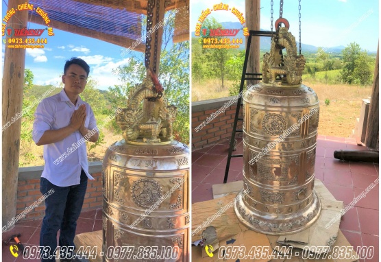 ĐÚC CHUÔNG CHÙA 300KG