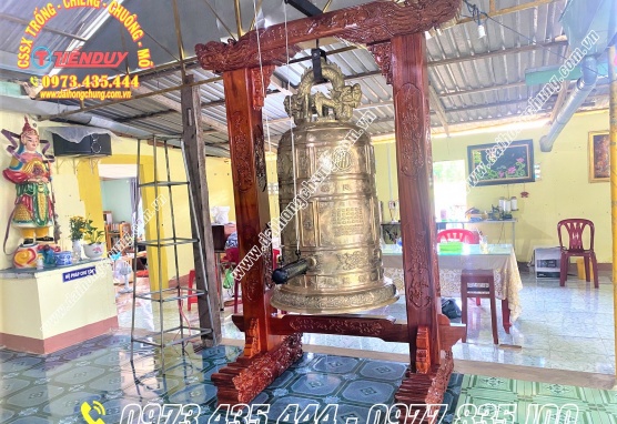 Đúc Chuông Đồng 500Kg Cho Chùa Hiệp Thành Tây Ninh