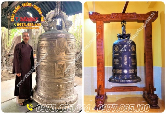 ĐÚC CHUÔNG ĐỒNG HUẾ 1 TẤN