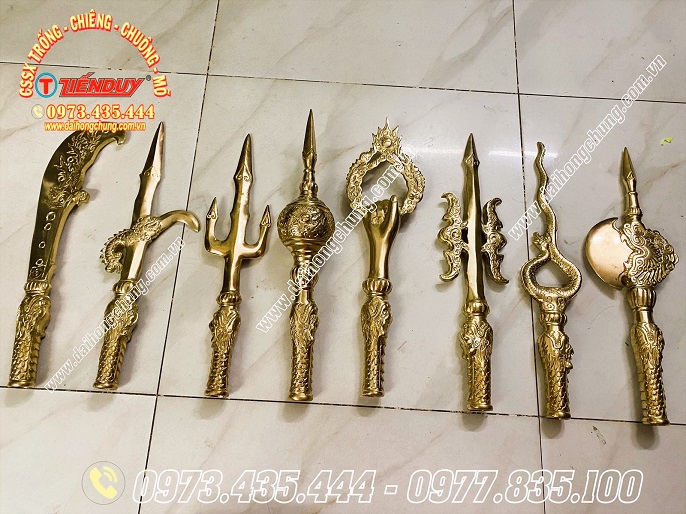 bán bát bửu binh khí đồng