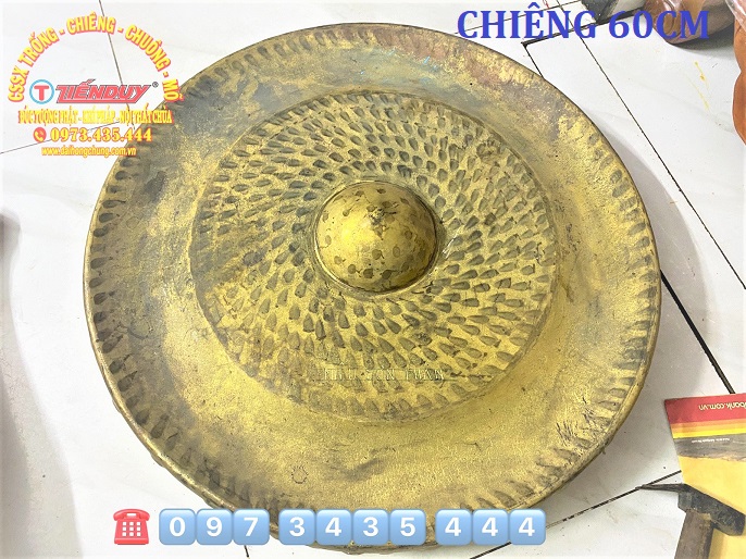 mua chiêng đồng 60cm