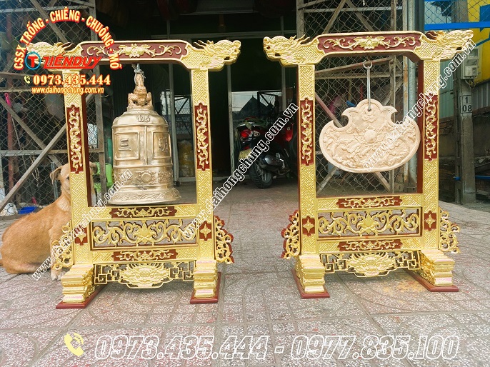 chuông khánh bằng đồng