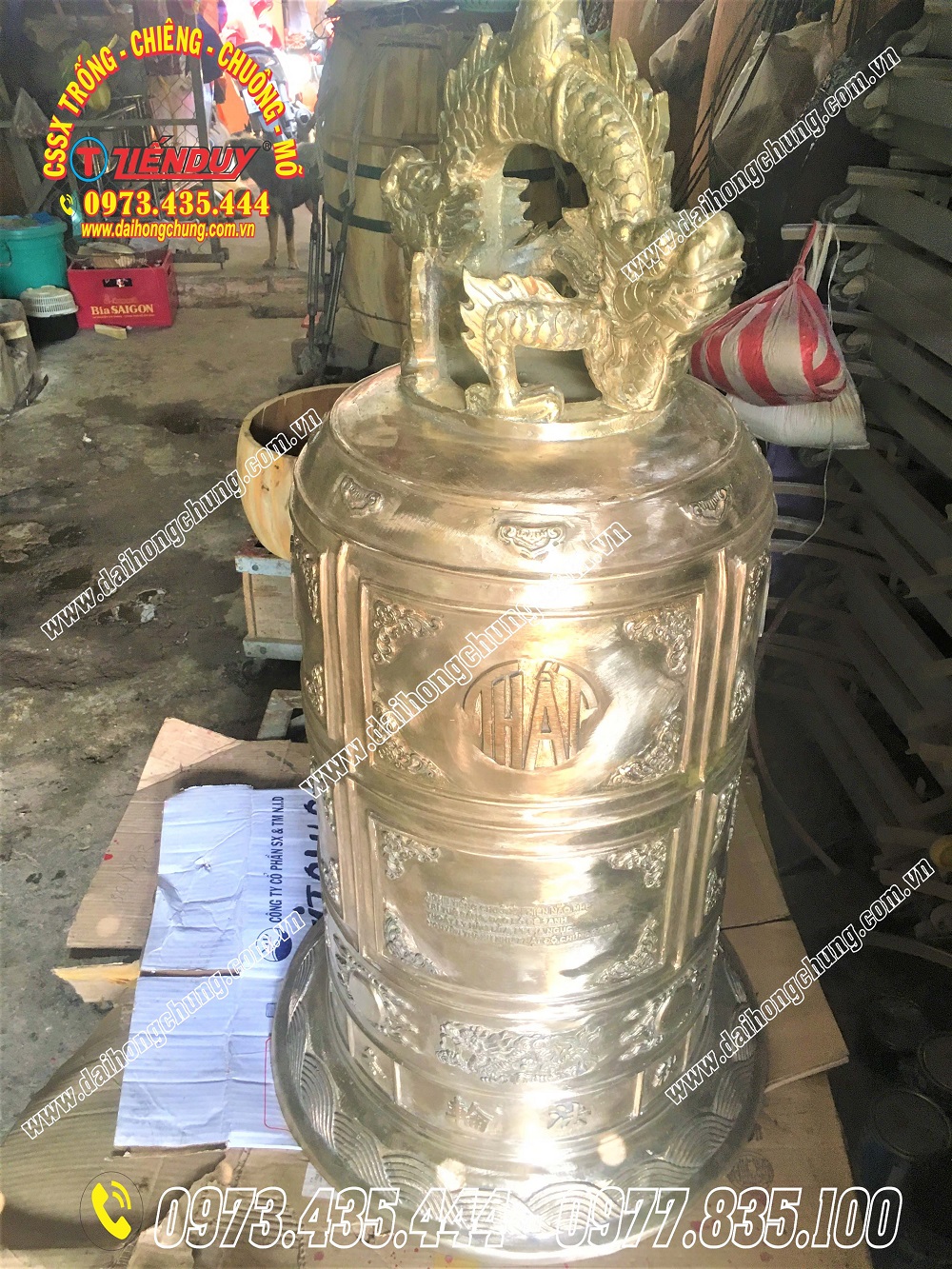 bán chuông chùa 150kg giá rẻ