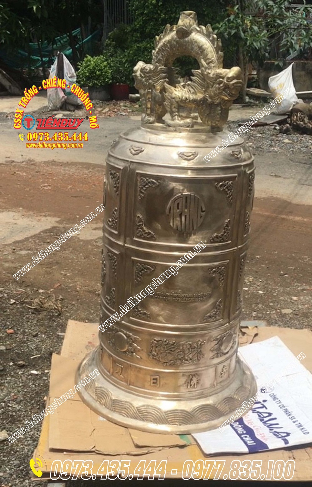 bán chuông chùa 150kg tại tphcm