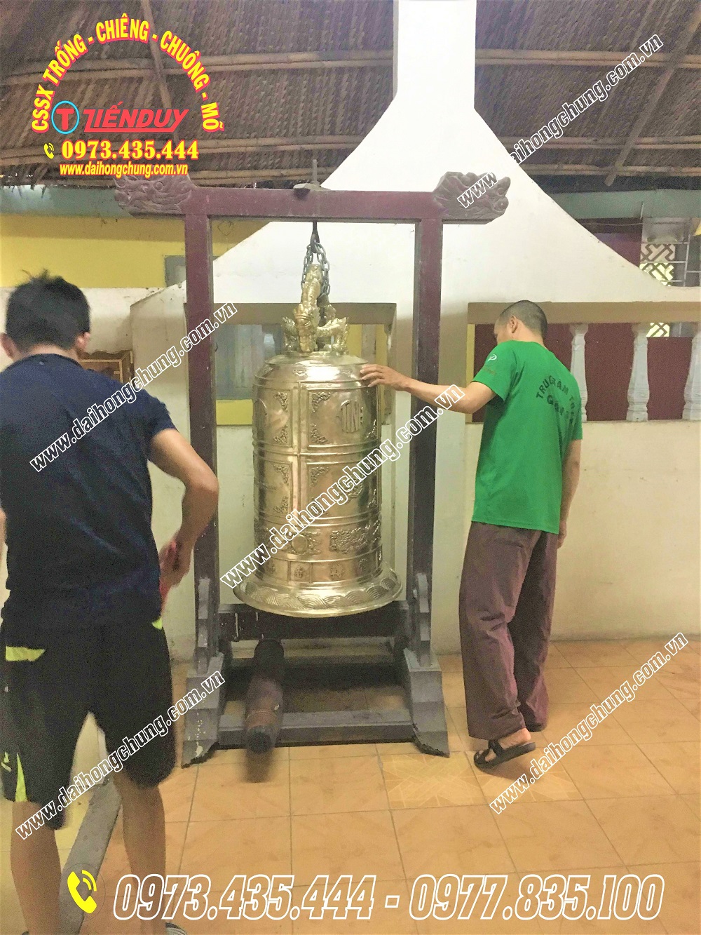 chuông nặng 150kg