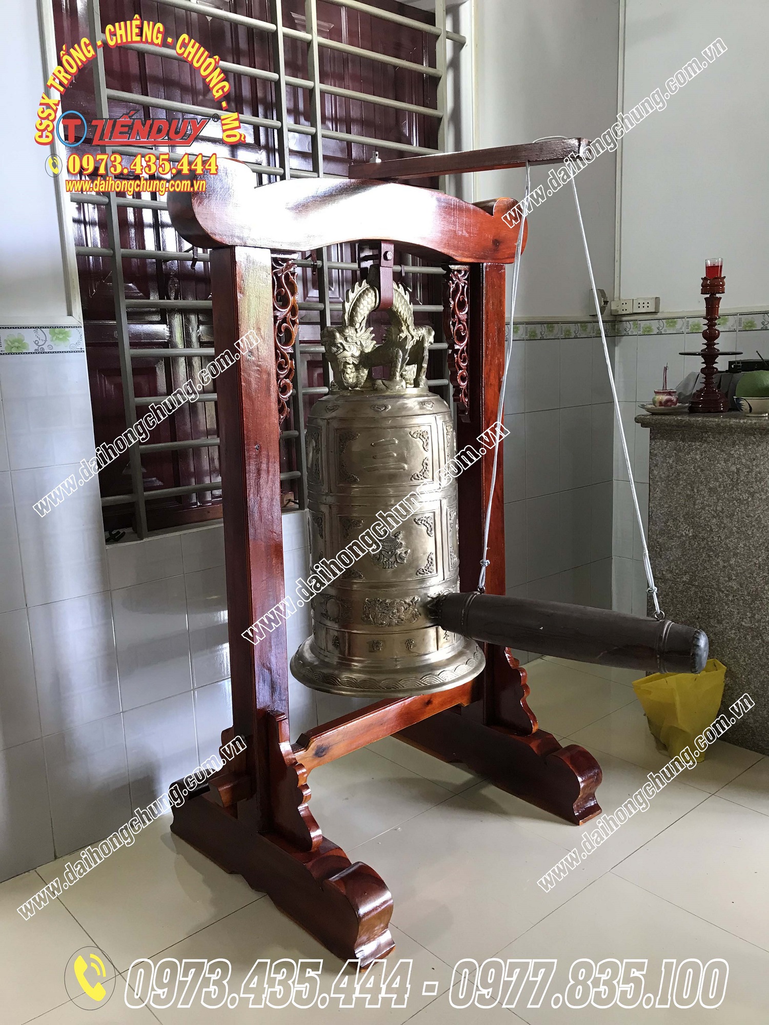giá chuông chùa 150kg