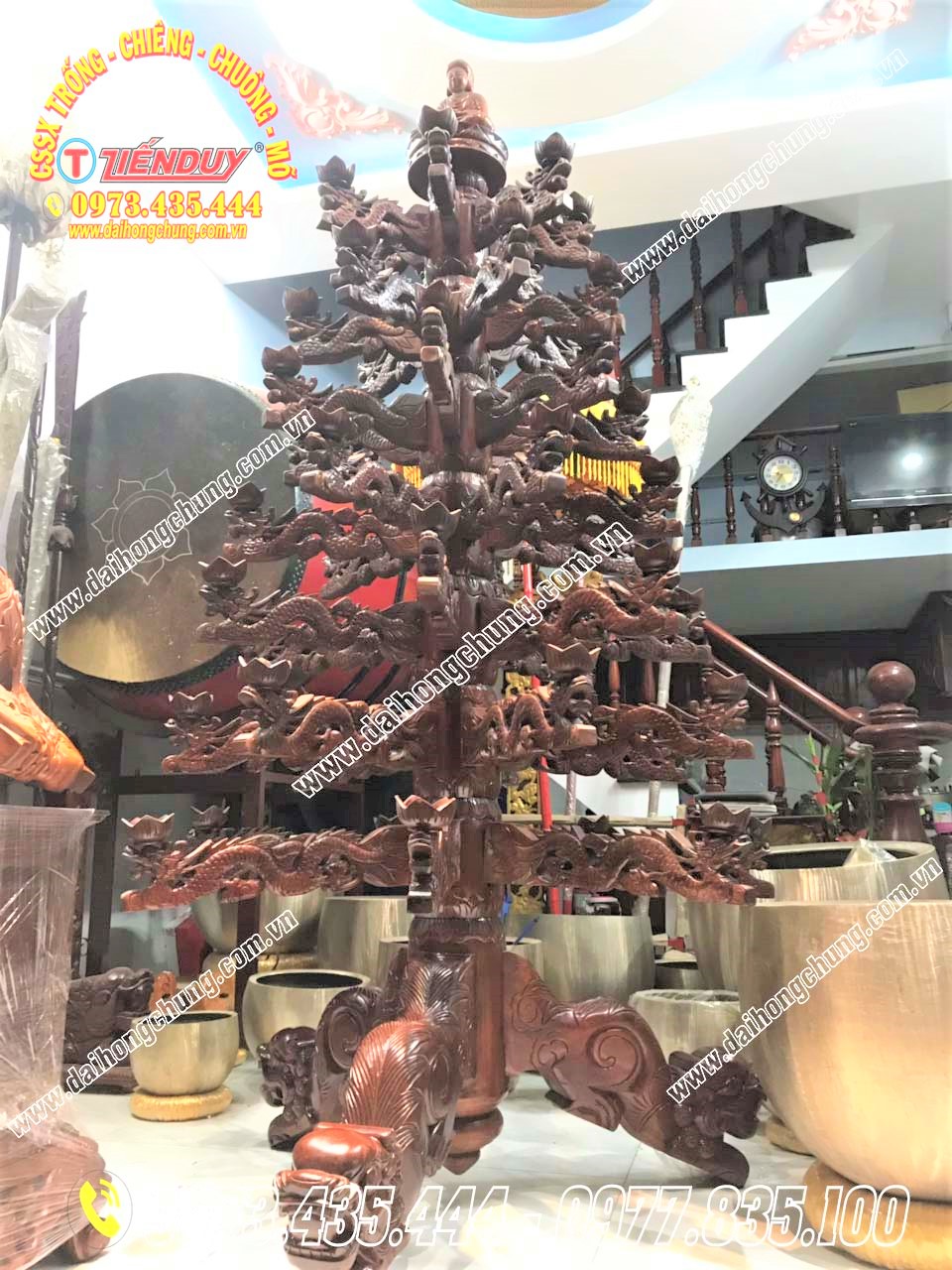 đèn cúng phật