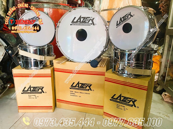 giá trống đội tiểu học lazer