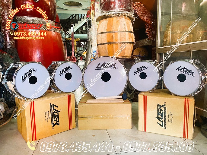 trống đội lazer tiểu học