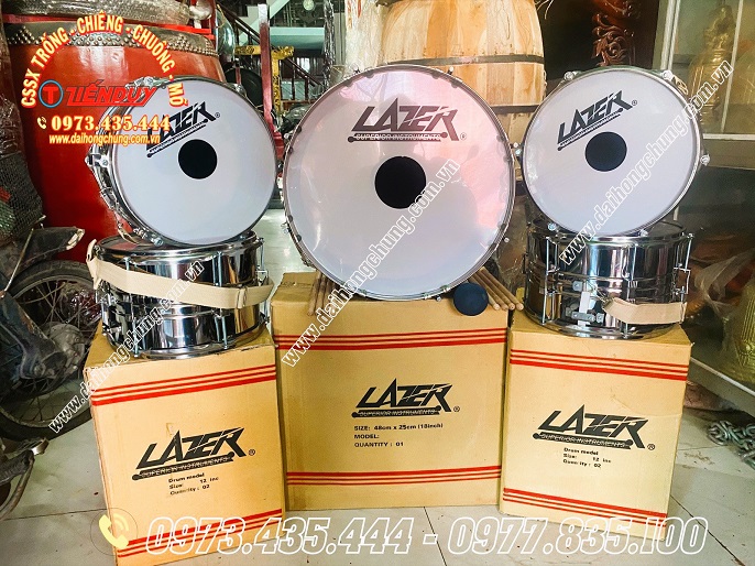 trống đội tiểu học lazer