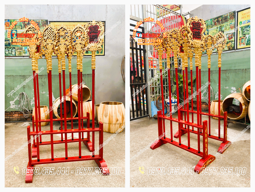 sản xuất bát bửu phật giáo