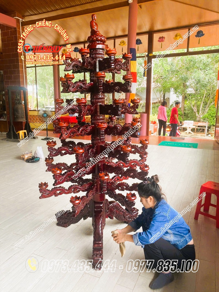 bán đèn dược sư gỗ 0973435444